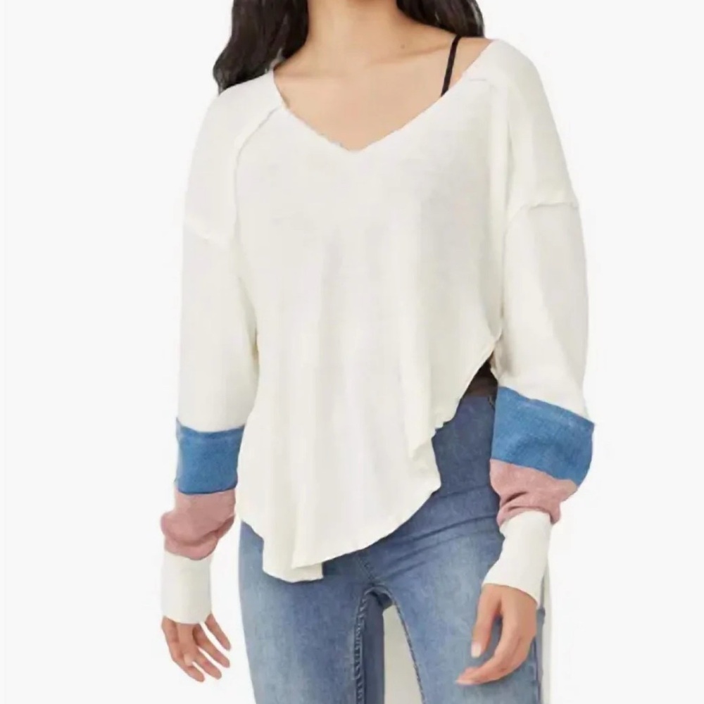 NWT Free People Goalie Tee - Picture 3 of 5
